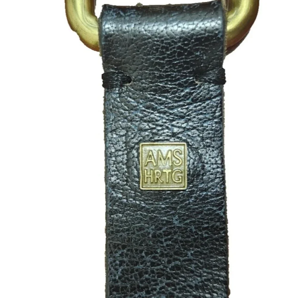 Amsterdam Heritage Women's Slim Waist Belt, Adjustable Metal Buckle Belt
